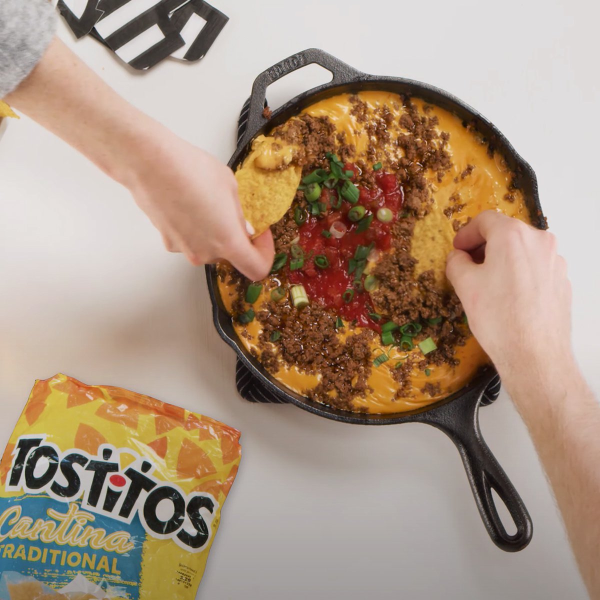 TOSTITOS® Beef Queso Dip